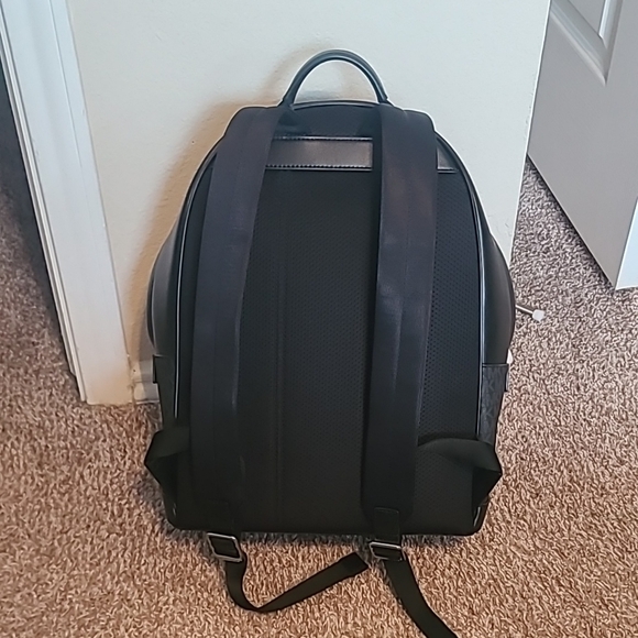 Michael Kors Black and Red Men's Backpack - Picture 2 of 4